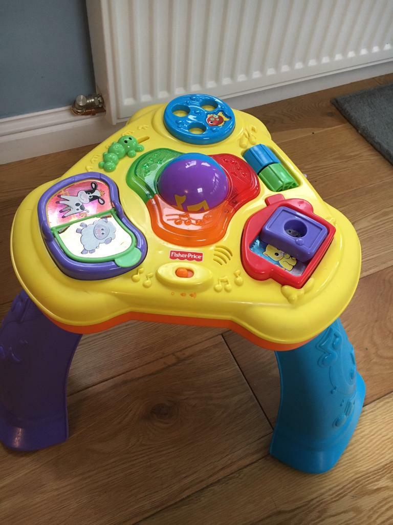 fisher price standing table